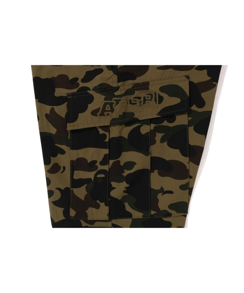 A BATHING APE（アベイシングエイプ）の「1ST CAMO 6 POCKET PANTS M（カーゴパンツ・メンズ・グリーン/イエロー・XX-LARGE/MEDIUM/SMALL/X-LARGE/LARGE）」の7枚目の写真