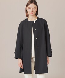MACKINTOSH LONDON | 【ROSLEY/ロズリー】ウェザーコットンノーカラーコート(ノーカラーコート)