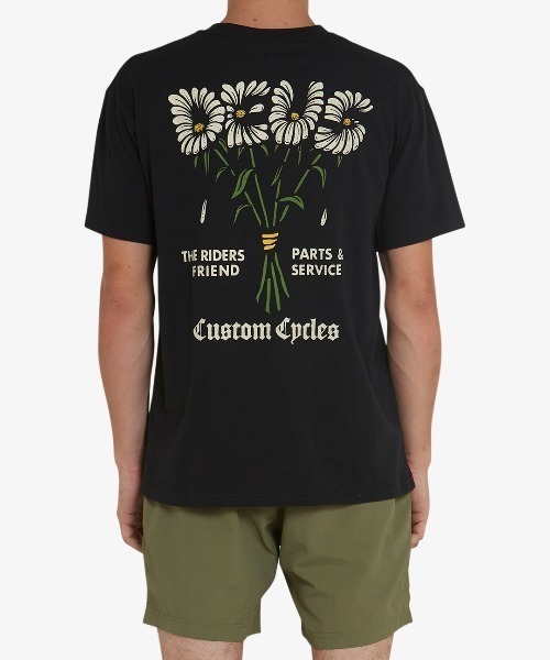 DEUS EX MACHINA（デウスエクスマキナ）の「TANGERINE TEE（Tシャツ/カットソー・メンズ・オリーブ/ブラック・MEDIUM/LARGE/SMALL）」の2枚目の写真