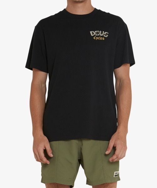 DEUS EX MACHINA（デウスエクスマキナ）の「TANGERINE TEE（Tシャツ/カットソー・メンズ・オリーブ/ブラック・MEDIUM/LARGE/SMALL）」の5枚目の写真