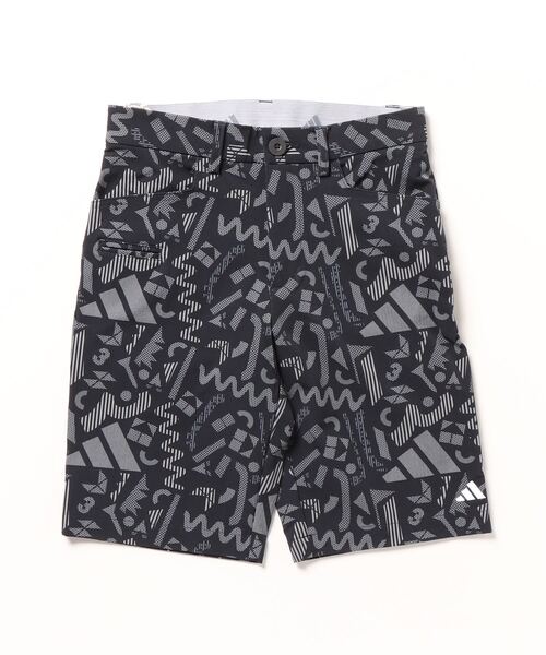 【adidas】縦ロゴプリントショートパンツ adidas パンツ 総柄プリント ショーツ / アディダスオリジナルス