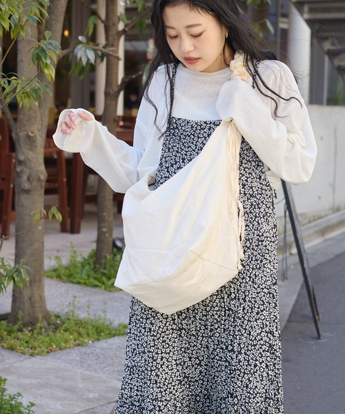 CIAOPANIC TYPY（チャオパニックティピー）の「アソートキャミワンピース（ワンピース・レディース・ブラック/ホワイト/チャコールグレー・ONE SIZE）」の5枚目の写真