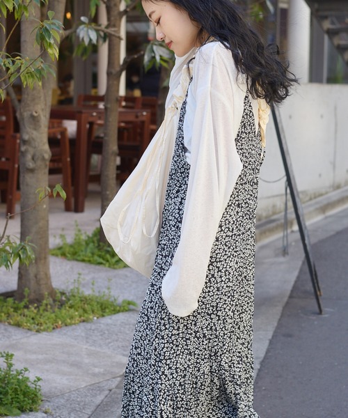 CIAOPANIC TYPY（チャオパニックティピー）の「アソートキャミワンピース（ワンピース・レディース・ブラック/ホワイト/チャコールグレー・ONE SIZE）」の6枚目の写真