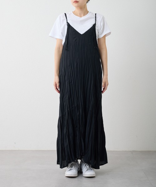 CIAOPANIC TYPY（チャオパニックティピー）の「アソートキャミワンピース（ワンピース・レディース・ブラック/ホワイト/チャコールグレー・ONE SIZE）」の17枚目の写真