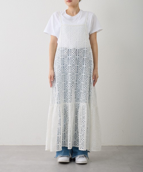 CIAOPANIC TYPY（チャオパニックティピー）の「アソートキャミワンピース（ワンピース・レディース・ブラック/ホワイト/チャコールグレー・ONE SIZE）」の21枚目の写真