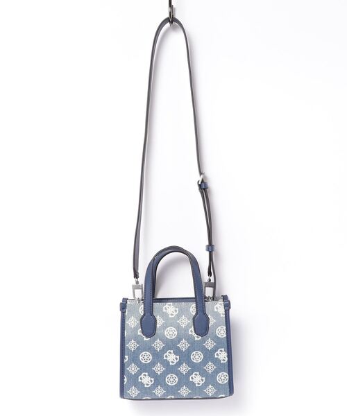 Guess（ゲス）の「SILVANA 2 Cmprtmnt Mini Tote（トートバッグ・レディース・インディゴブルー・ONE SIZE）」の13枚目の写真