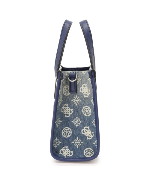 Guess（ゲス）の「SILVANA 2 Cmprtmnt Mini Tote（トートバッグ・レディース・インディゴブルー・ONE SIZE）」の10枚目の写真