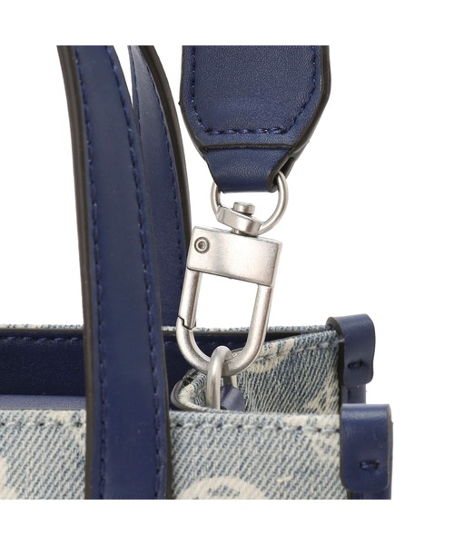 Guess（ゲス）の「SILVANA 2 Cmprtmnt Mini Tote（トートバッグ・レディース・インディゴブルー・ONE SIZE）」の2枚目の写真