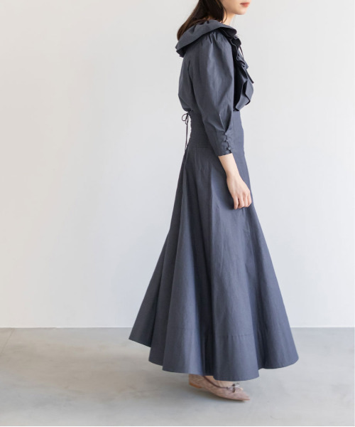 RANDA(ランダ)の「ダブルパフデザインブラウス(シャツ/ブラウス・レディース・ブルー/クリーム/インディゴブルー・0/1)」の8枚目の写真