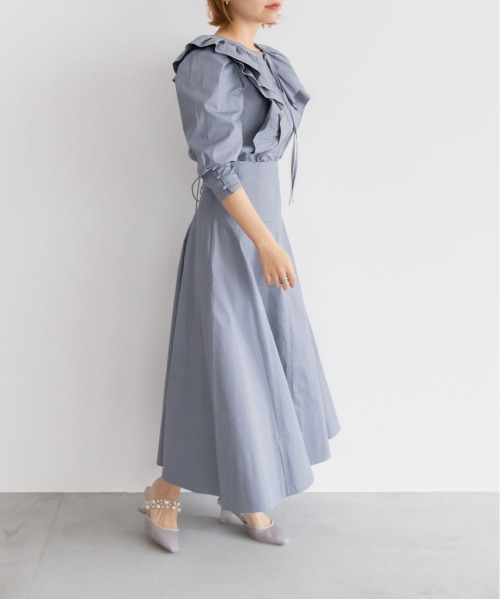RANDA(ランダ)の「ダブルパフデザインブラウス(シャツ/ブラウス・レディース・ブルー/クリーム/インディゴブルー・0/1)」の16枚目の写真