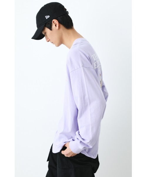 RODEO CROWNS WIDE BOWL（ロデオクラウンズワイドボウル）の「IDEALHOME L/STシャツ（Tシャツ/カットソー・メンズ・ライトパープル/ホワイト/ブラック・MEDIUM/LARGE）」の8枚目の写真