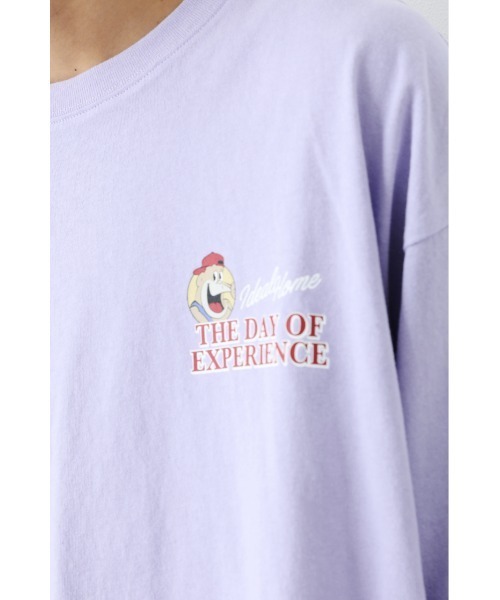 RODEO CROWNS WIDE BOWL（ロデオクラウンズワイドボウル）の「IDEALHOME L/STシャツ（Tシャツ/カットソー・メンズ・ライトパープル/ホワイト/ブラック・MEDIUM/LARGE）」の11枚目の写真