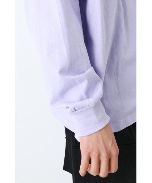 RODEO CROWNS WIDE BOWL（ロデオクラウンズワイドボウル）の「IDEALHOME L/STシャツ（Tシャツ/カットソー・メンズ・ライトパープル/ホワイト/ブラック・MEDIUM/LARGE）」の13枚目の写真