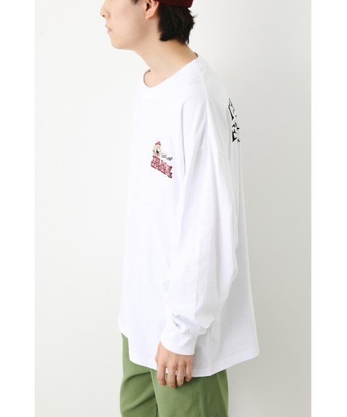 RODEO CROWNS WIDE BOWL（ロデオクラウンズワイドボウル）の「IDEALHOME L/STシャツ（Tシャツ/カットソー・メンズ・ライトパープル/ホワイト/ブラック・MEDIUM/LARGE）」の15枚目の写真