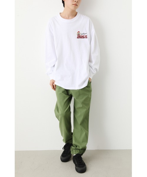 RODEO CROWNS WIDE BOWL（ロデオクラウンズワイドボウル）の「IDEALHOME L/STシャツ（Tシャツ/カットソー・メンズ・ライトパープル/ホワイト/ブラック・MEDIUM/LARGE）」の17枚目の写真