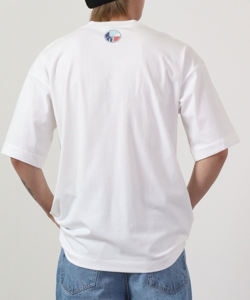 Sunny Smith(サニースミス)の「Sunnysmith へビーオンス Cool Smith ロゴプリント Tシャツ 半袖(Tシャツ/カットソー・メンズ・チャコールグレー/オフホワイト/レッド・M/L)」の6枚目の写真