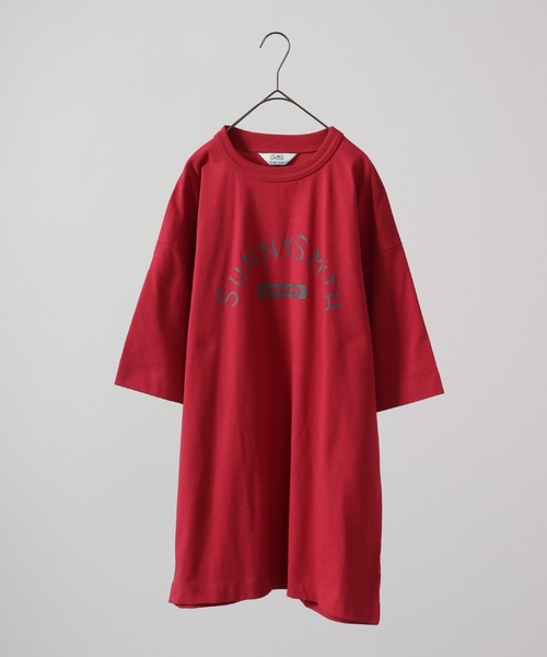 Sunny Smith(サニースミス)の「Sunnysmith へビーオンス Cool Smith ロゴプリント Tシャツ 半袖(Tシャツ/カットソー・メンズ・チャコールグレー/オフホワイト/レッド・M/L)」の14枚目の写真