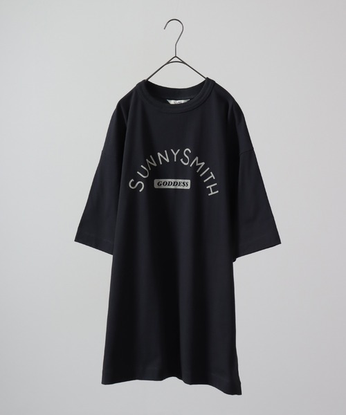 Sunny Smith(サニースミス)の「Sunnysmith へビーオンス Cool Smith ロゴプリント Tシャツ 半袖(Tシャツ/カットソー・メンズ・チャコールグレー/オフホワイト/レッド・M/L)」の12枚目の写真