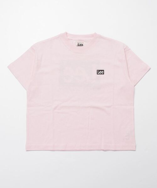 Lee(リー)の「Lee/リー キッズ バックロゴプリントTシャツ(Tシャツ/カットソー・キッズ・ミント/グリーン/ブラック系/ホワイト/ピンク・140cm/150cm/130cm)」の17枚目の写真