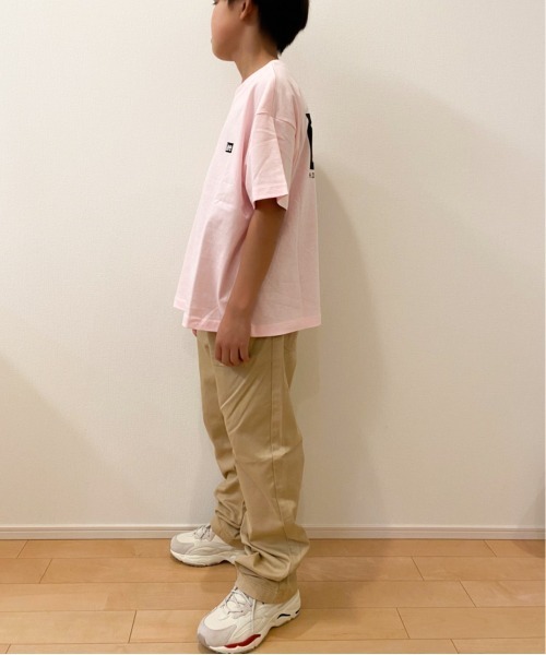 Lee(リー)の「Lee/リー キッズ バックロゴプリントTシャツ(Tシャツ/カットソー・キッズ・ミント/グリーン/ブラック系/ホワイト/ピンク・140cm/150cm/130cm)」の15枚目の写真