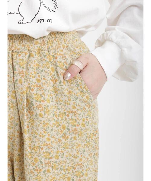 Samansa Mos2（サマンサ モスモス）の「柄アソートテーパードパンツ（その他パンツ・レディース・カーキ/イエロー/ベージュ・ﾌﾘ-）」の18枚目の写真