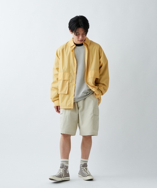 CIAOPANIC TYPY（チャオパニックティピー）の「カーゴショーツ（カーゴパンツ・メンズ・ブラック/ベージュ/カーキ・MEDIUM/LARGE）」の21枚目の写真