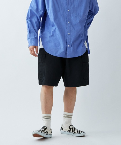 CIAOPANIC TYPY（チャオパニックティピー）の「カーゴショーツ（カーゴパンツ・メンズ・ブラック/ベージュ/カーキ・MEDIUM/LARGE）」の5枚目の写真