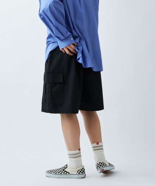CIAOPANIC TYPY（チャオパニックティピー）の「カーゴショーツ（カーゴパンツ・メンズ・ブラック/ベージュ/カーキ・MEDIUM/LARGE）」の8枚目の写真