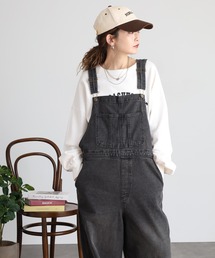 atONE 大人カジュアルデニムサロペット