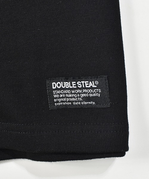 DOUBLE STEAL(ダブルスティール)の「カモパッチ Tシャツ(Tシャツ/カットソー・メンズ・ホワイト/ブラック/グレー/ライトベージュ/グレイッシュブルー・MEDIUM/LARGE/X-LARGE/XX-LARGE)」の17枚目の写真