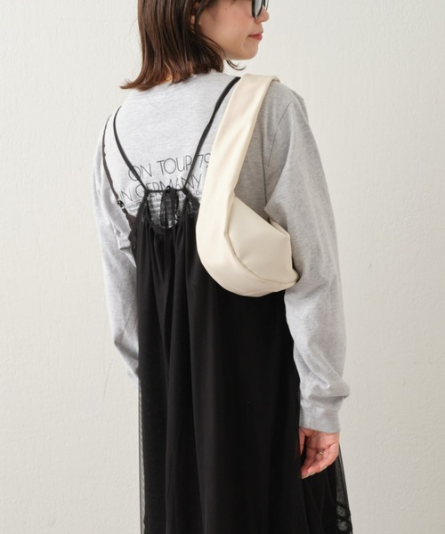 CIAOPANIC TYPY（チャオパニックティピー）の「【インナー付き】チュールキャミワンピース（ワンピース・レディース・ホワイト/ブラック・ONE SIZE）」の5枚目の写真