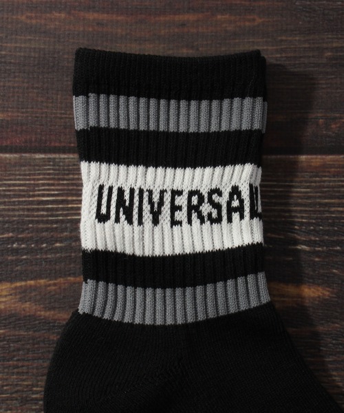 UNIVERSAL OVERALL(ユニバーサルオーバーオール)の「【UNIVERSAL OVERALL/ユニバーサルオーバーオール】3Pソックス リラインソックスクルー/靴下(ソックス/靴下・メンズ・ブラック系/ホワイト系・25-27CM)」の21枚目の写真
