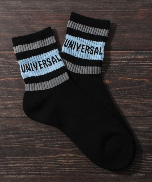 UNIVERSAL OVERALL(ユニバーサルオーバーオール)の「【UNIVERSAL OVERALL/ユニバーサルオーバーオール】3Pソックス リラインソックスクルー/靴下(ソックス/靴下・メンズ・ブラック系/ホワイト系・25-27CM)」の10枚目の写真