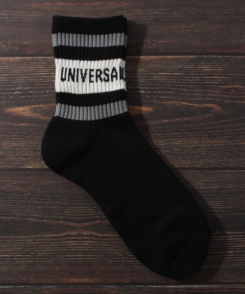 UNIVERSAL OVERALL(ユニバーサルオーバーオール)の「【UNIVERSAL OVERALL/ユニバーサルオーバーオール】3Pソックス リラインソックスクルー/靴下(ソックス/靴下・メンズ・ブラック系/ホワイト系・25-27CM)」の15枚目の写真