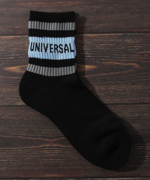 UNIVERSAL OVERALL(ユニバーサルオーバーオール)の「【UNIVERSAL OVERALL/ユニバーサルオーバーオール】3Pソックス リラインソックスクルー/靴下(ソックス/靴下・メンズ・ブラック系/ホワイト系・25-27CM)」の17枚目の写真