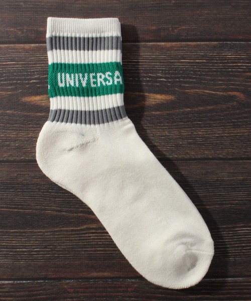 UNIVERSAL OVERALL(ユニバーサルオーバーオール)の「【UNIVERSAL OVERALL/ユニバーサルオーバーオール】3Pソックス リラインソックスクルー/靴下(ソックス/靴下・メンズ・ブラック系/ホワイト系・25-27CM)」の13枚目の写真