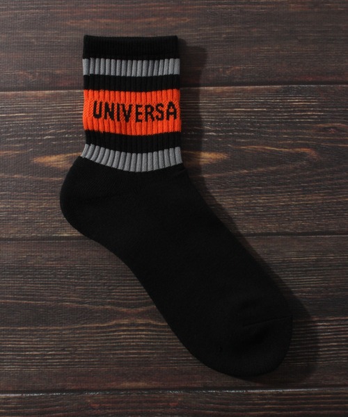 UNIVERSAL OVERALL(ユニバーサルオーバーオール)の「【UNIVERSAL OVERALL/ユニバーサルオーバーオール】3Pソックス リラインソックスクルー/靴下(ソックス/靴下・メンズ・ブラック系/ホワイト系・25-27CM)」の18枚目の写真
