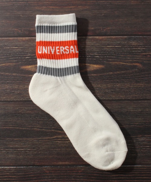 UNIVERSAL OVERALL(ユニバーサルオーバーオール)の「【UNIVERSAL OVERALL/ユニバーサルオーバーオール】3Pソックス リラインソックスクルー/靴下(ソックス/靴下・メンズ・ブラック系/ホワイト系・25-27CM)」の11枚目の写真