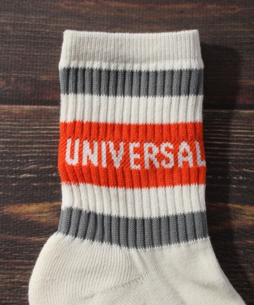 UNIVERSAL OVERALL(ユニバーサルオーバーオール)の「【UNIVERSAL OVERALL/ユニバーサルオーバーオール】3Pソックス リラインソックスクルー/靴下(ソックス/靴下・メンズ・ブラック系/ホワイト系・25-27CM)」の19枚目の写真