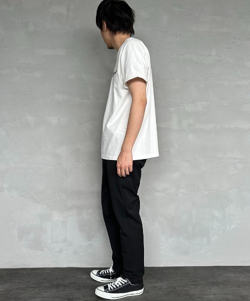 GYMPHLEX/ジムフレックス] コットンジャージー ワンポイントロゴ