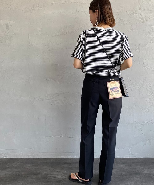 スリムフィット ロゴ刺繍 コットンジャージーTシャツ ZEGNA コットンジャージー スリムフィット Tシャツ ロゴ刺繍入り