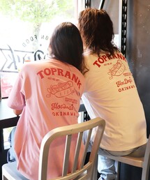 FREAK'S STORE（フリークスストア）の「TOPRANK O.K.N.W×FREAK'S STORE/トップランク沖縄×フリークスストア 【限定展開】別注 Tシャツ（Tシャツ/カットソー・メンズ）」