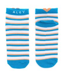 algy | 抗菌防臭マルチボーダーショートソックス(ソックス/靴下)