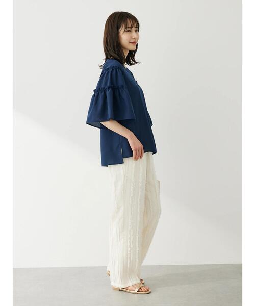 Sugar spoon（シュガースプーン）の「・SUGAR SPOON フリンジジャカードパンツ（その他パンツ・レディース・ライトグレー/アイボリー/ブラック・FREE）」の20枚目の写真