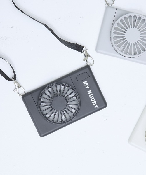 LOWRYS FARM（ローリーズファーム）の「モバイルファン　193352（その他雑貨・キッズ・グレー/ブラック/アイボリー・FREE）」の3枚目の写真