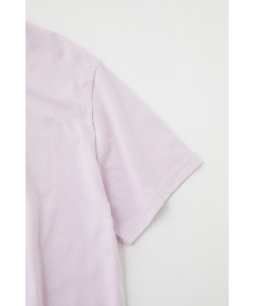 MOUSSY(マウジー)の「CLASSIC EMBROIDERY MOUSSY Tシャツ(Tシャツ/カットソー・レディース・ホワイト/ライトブラック/ライトパープル/杢グレー・FREE)」の19枚目の写真