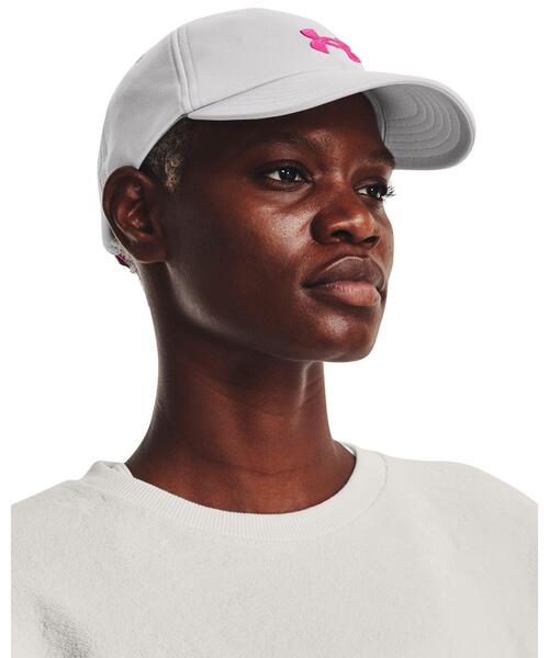 UNDER ARMOUR(アンダーアーマー)の「UAブリッツィング アジャスタブル キャップ(トレーニング/レディース)(キャップ・レディース・グレー・ONESIZE)」の2枚目の写真