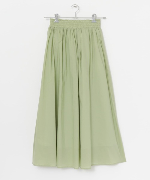 ITEMS URBANRESEARCH（アイテムズ アーバンリサーチ）の「ボイルロングスカート（スカート・レディース・オレンジ/ミント/チャコールグレー・FREE）」の8枚目の写真