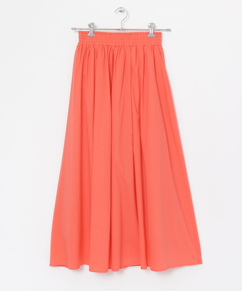 ITEMS URBANRESEARCH（アイテムズ アーバンリサーチ）の「ボイルロングスカート（スカート・レディース・オレンジ/ミント/チャコールグレー・FREE）」の11枚目の写真