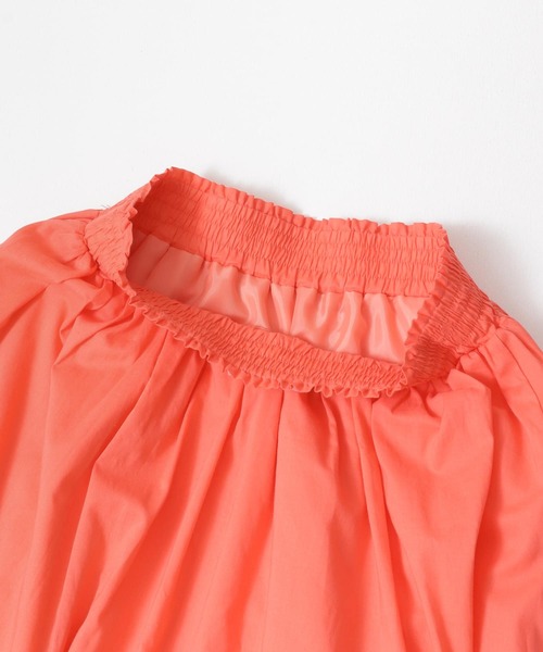 ITEMS URBANRESEARCH（アイテムズ アーバンリサーチ）の「ボイルロングスカート（スカート・レディース・オレンジ/ミント/チャコールグレー・FREE）」の22枚目の写真